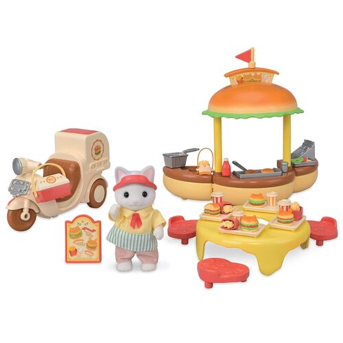 Sylvanian Families Puesto de Hamburguesa