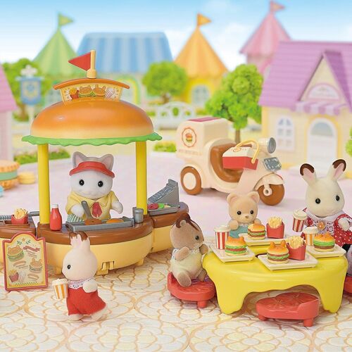 Sylvanian Families Puesto de Hamburguesa