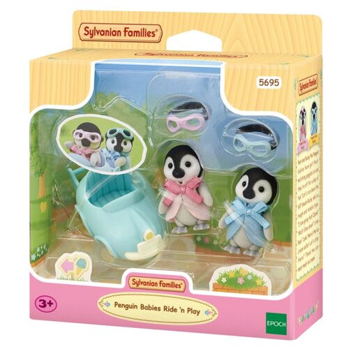 Sylvanian Families Bebs Pingino - Ride 'n Play