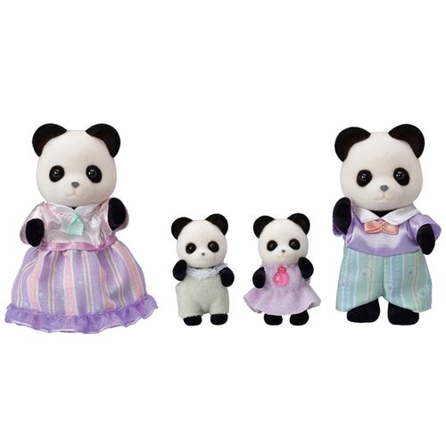 Sylvanian Families Familia Panda Pookie