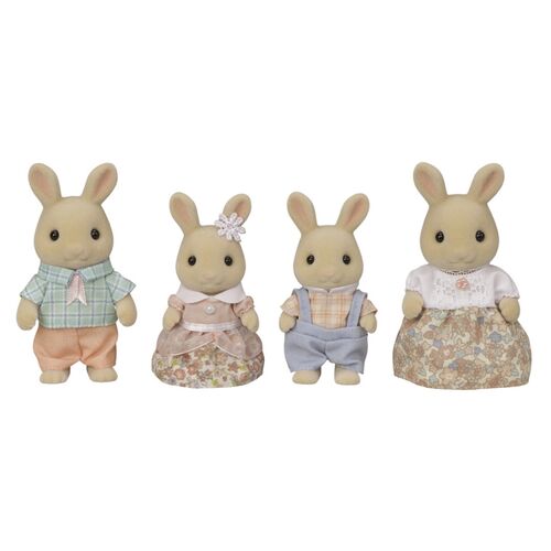 Sylvanian Families Milk Rabbit Family