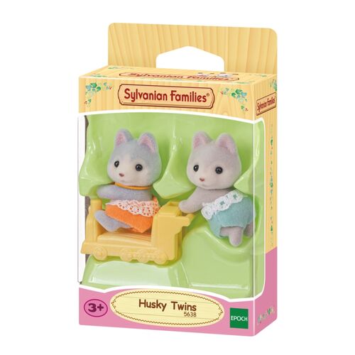 Sylvanian Families Gemelos Husky