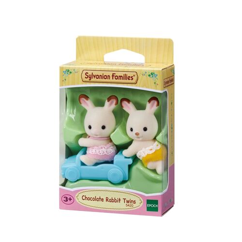 Sylvanian Families Gemelos Conejo Chocolate