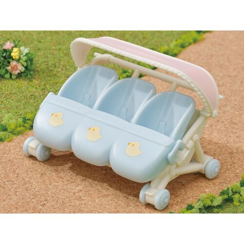 Sylvanian Families Carrito de Trillizos