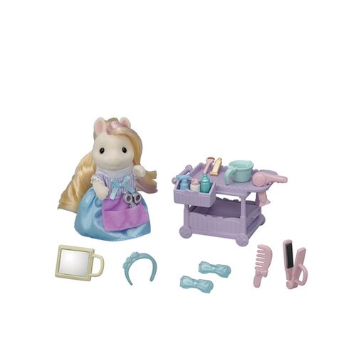 Sylvanian Families Set Estilista Pony Serafina