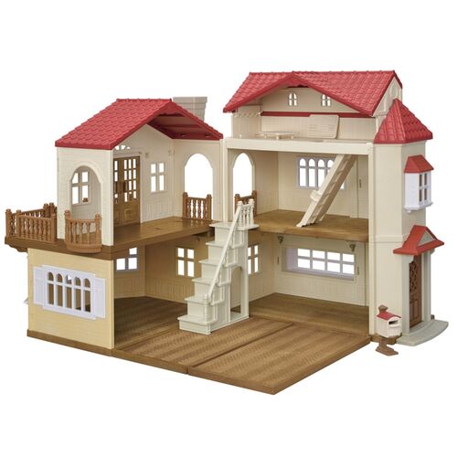 Sylvanian Families House with Lights - the Secret Attic