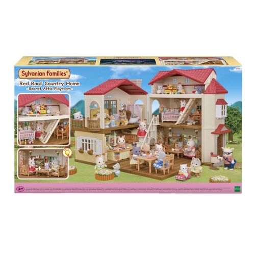 Sylvanian Families House with Lights - the Secret Attic