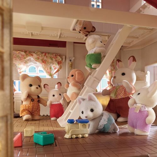 Sylvanian Families House with Lights - the Secret Attic