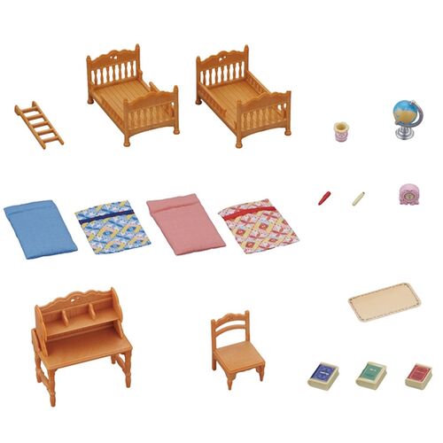 Sylvanian Families Children's Room Set