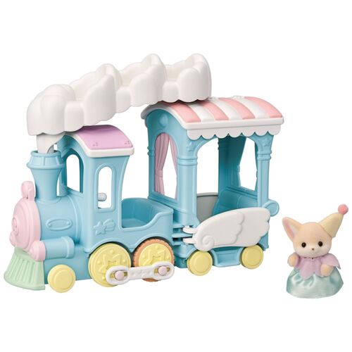 Sylvanian Families Rainbow Cloud Train Set