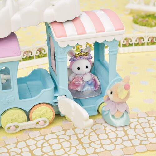 Sylvanian Families Rainbow Cloud Train Set