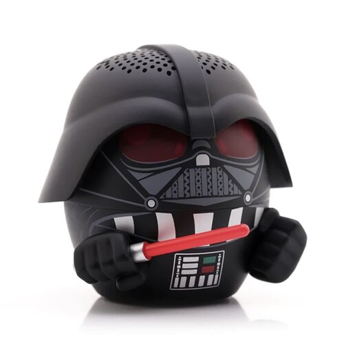 Mini altavoz Bitty Boomers Darth Vader con ojos rojos y sable lser 5 cm