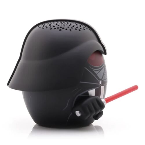 Mini altavoz Bitty Boomers Darth Vader con ojos rojos y sable lser 5 cm