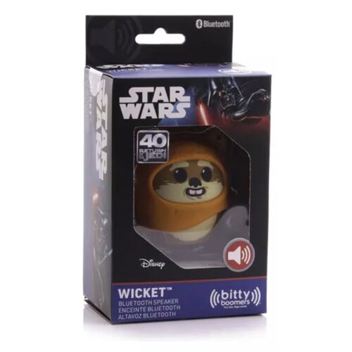 Mini altavoz Bitty Boomers Ewok Wicket 5 cm