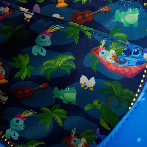 Bolso Bandolera Stitch y Scrump en hamaca