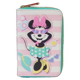 Minnie Mouse Vacation Style Zip Around Wallet