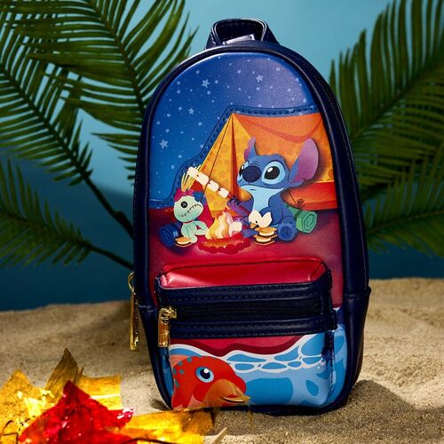 Stitch Camping Cuties Mini Backpack Pencil Case