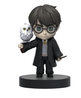 Figura de colección Harry Potter con Hedwig 10 cm