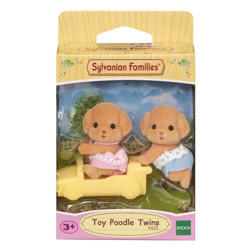 Sylvanian Families Poodle Dog Cufflinks