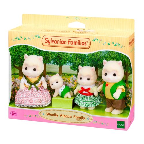 Sylvanian Families Familia Alpaca