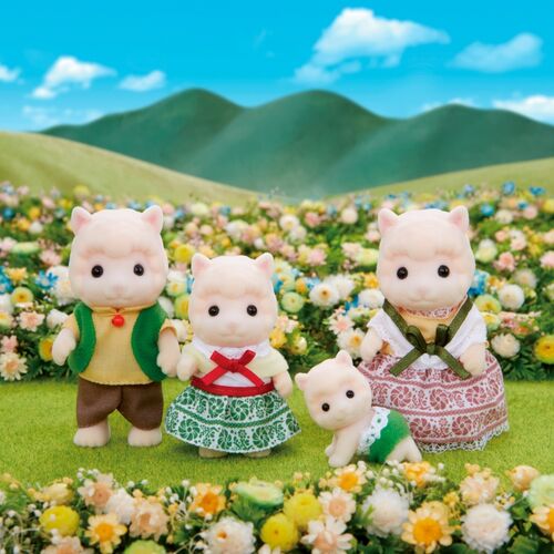 Sylvanian Families Familia Alpaca