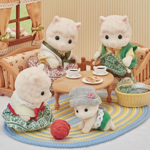 Sylvanian Families Familia Alpaca