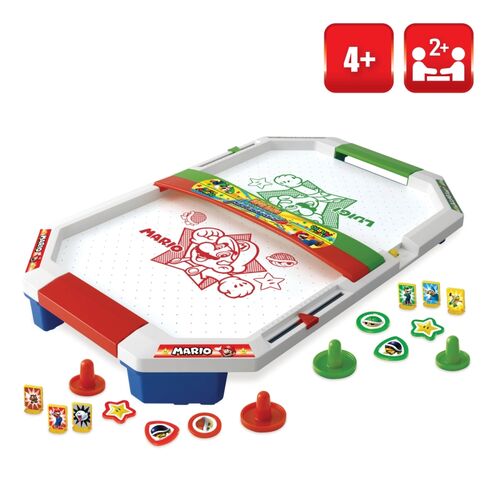 Juego de mesa Super Mario Air Hockey