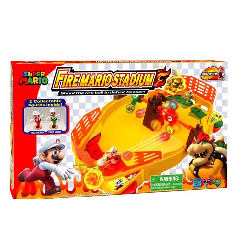 Super Mario Fire Mario Stadium Board Game