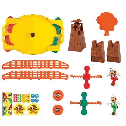 Super Mario Fire Mario Stadium Board Game