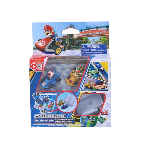 Super Mario Kart Racing Deluxe Expansion Pack Bowser & Toad Board Game