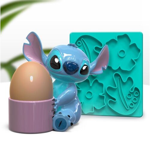 Stitch Egg Cup and Toast Cutter Set