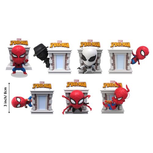 Yume Hero Box Spiderman Tower Display 12 assorted units