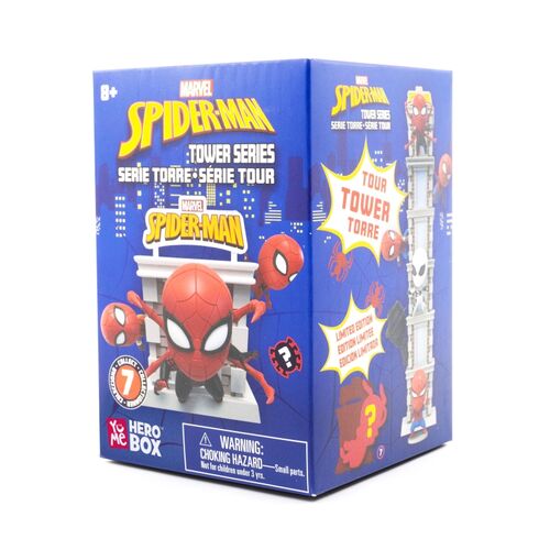 Yume Hero Box Spiderman Tower Display 12 assorted units