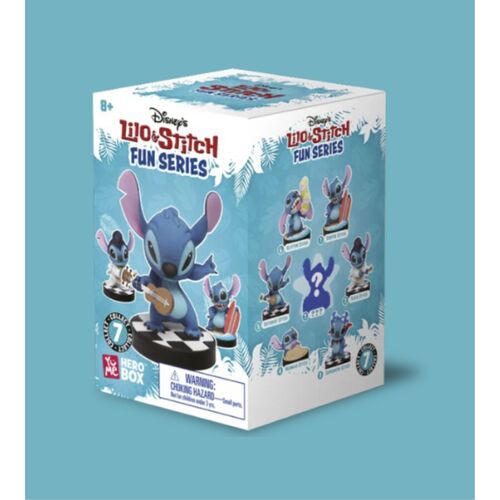 Expositor Yume Hero Box Lilo & Stitch - Fun Series 12 unidades surtidas