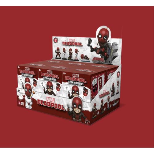 Expositor Yume Hero Box Deadpool- Action Hero Series 12 unidades surtidas