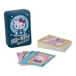 Baraja de Naipes Hello Kitty en caja metlica