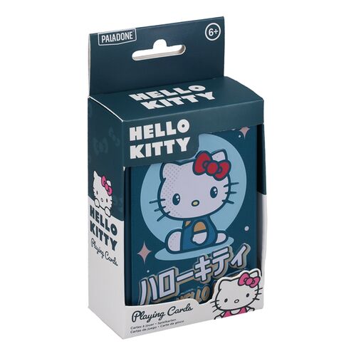 Baraja de Naipes Hello Kitty en caja metlica