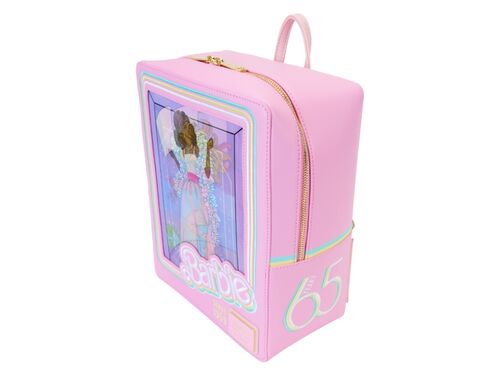 Mini Mochila Caja de Barbie Triple Lenticular 65 aniversario