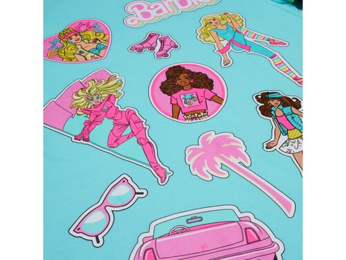 T-shirt Barbie Stickers 65th Anniversary L