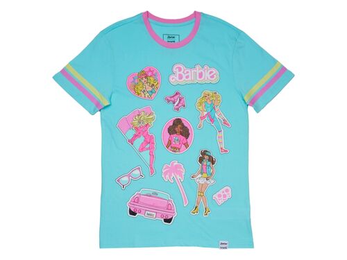 T-shirt Barbie Stickers 65th Anniversary XXL