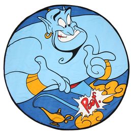 CRD - Aladdin's Genie round beach towell