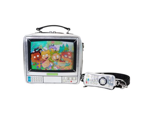 Crossbody Bag Retro Triple Lenticular Nickelodeon Shows