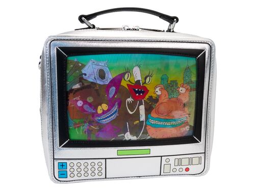 Bolso Bandolera TV Retro triple lenticular Shows de Nickelodeon