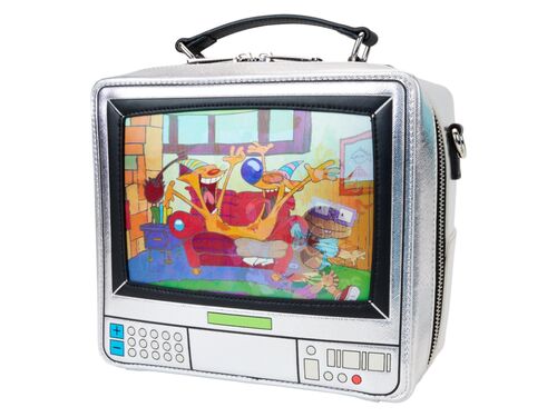 Bolso Bandolera TV Retro triple lenticular Shows de Nickelodeon