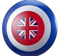 Replica Captain America Premium Shield 1:1 Scale 1:1, 60 cm