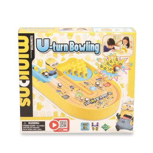 Minions U-turn Bowling board game