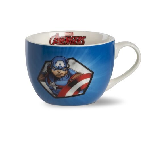 Taza Jumbo  Marvel Capitn Amrica 520 ml