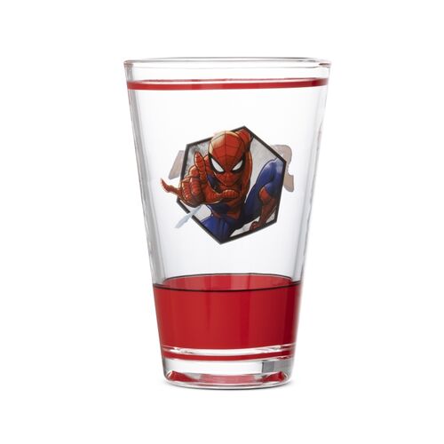 Vaso de cristal Marvel Spiderman 310 ml