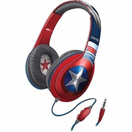 KD - Cascos Auriculares Marvel Capitán América con Micro