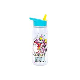 Botella de agua con Tapa Abatible Personajes Looney Tunes 650 ml. pajita